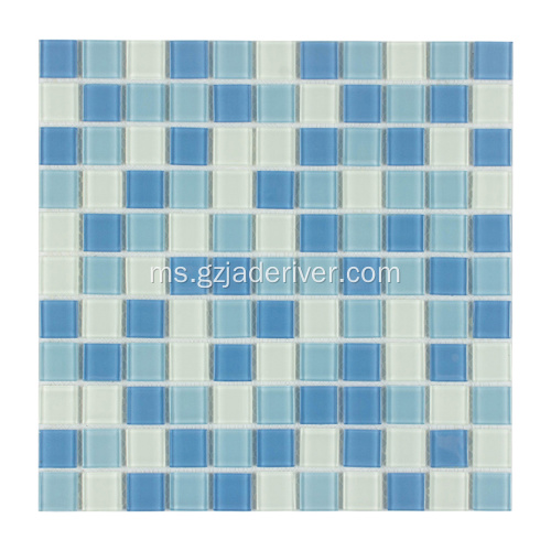 Kolam Renang Crystal Glass Mosaic Tile